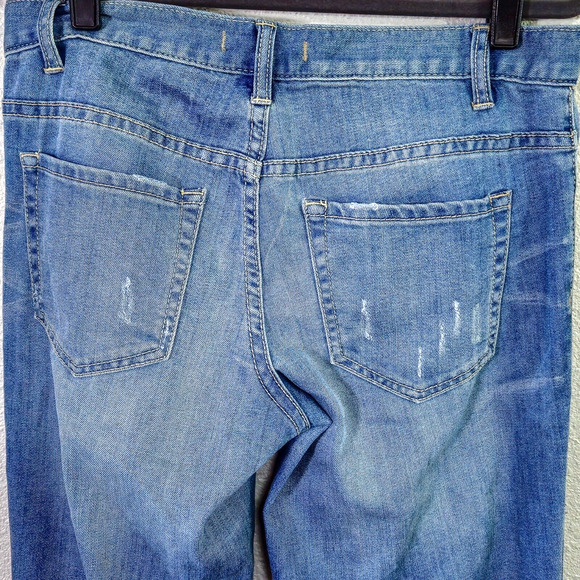 Free People Women’s Jeans Clean Girl Minimalist Mid-Rise Skinny Medium Wash 26 - Picture 7 of 10